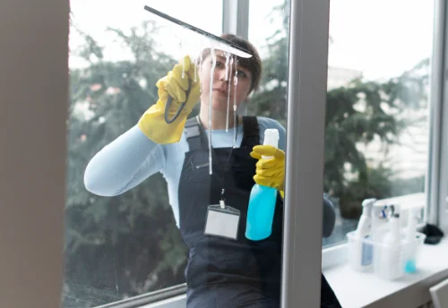 Nettoyage de vitres intérieures et extérieures à Houeydets